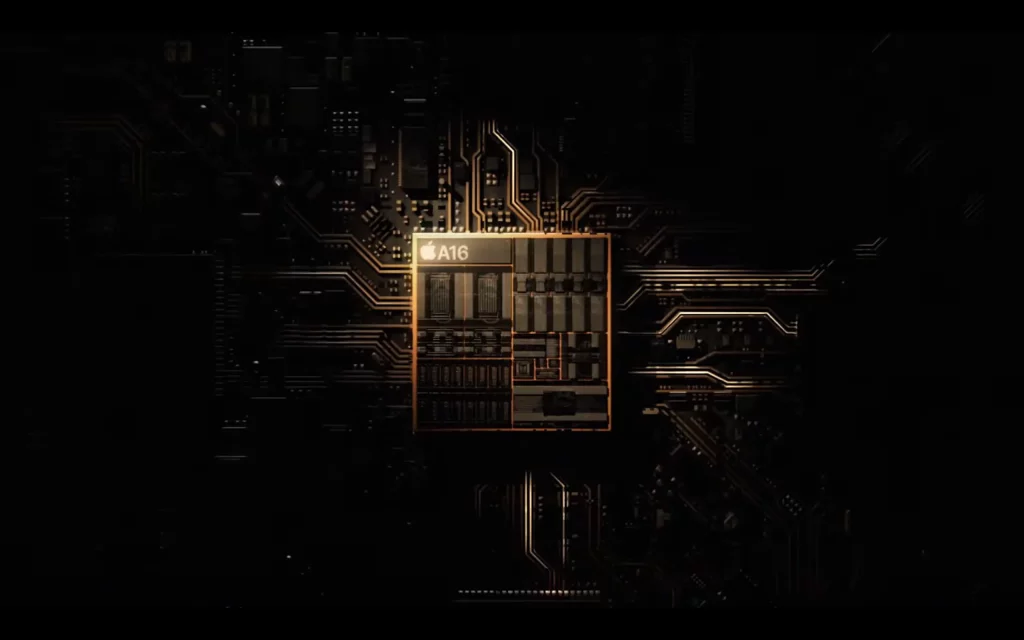 Apple A16 upgraded processor chip