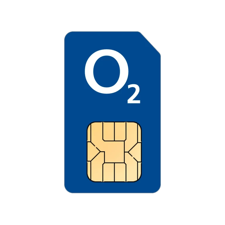 Cutout of O2 Business SIM only unlimited data contract