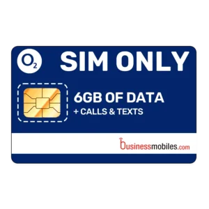 O2 Business SIM only 6gb data