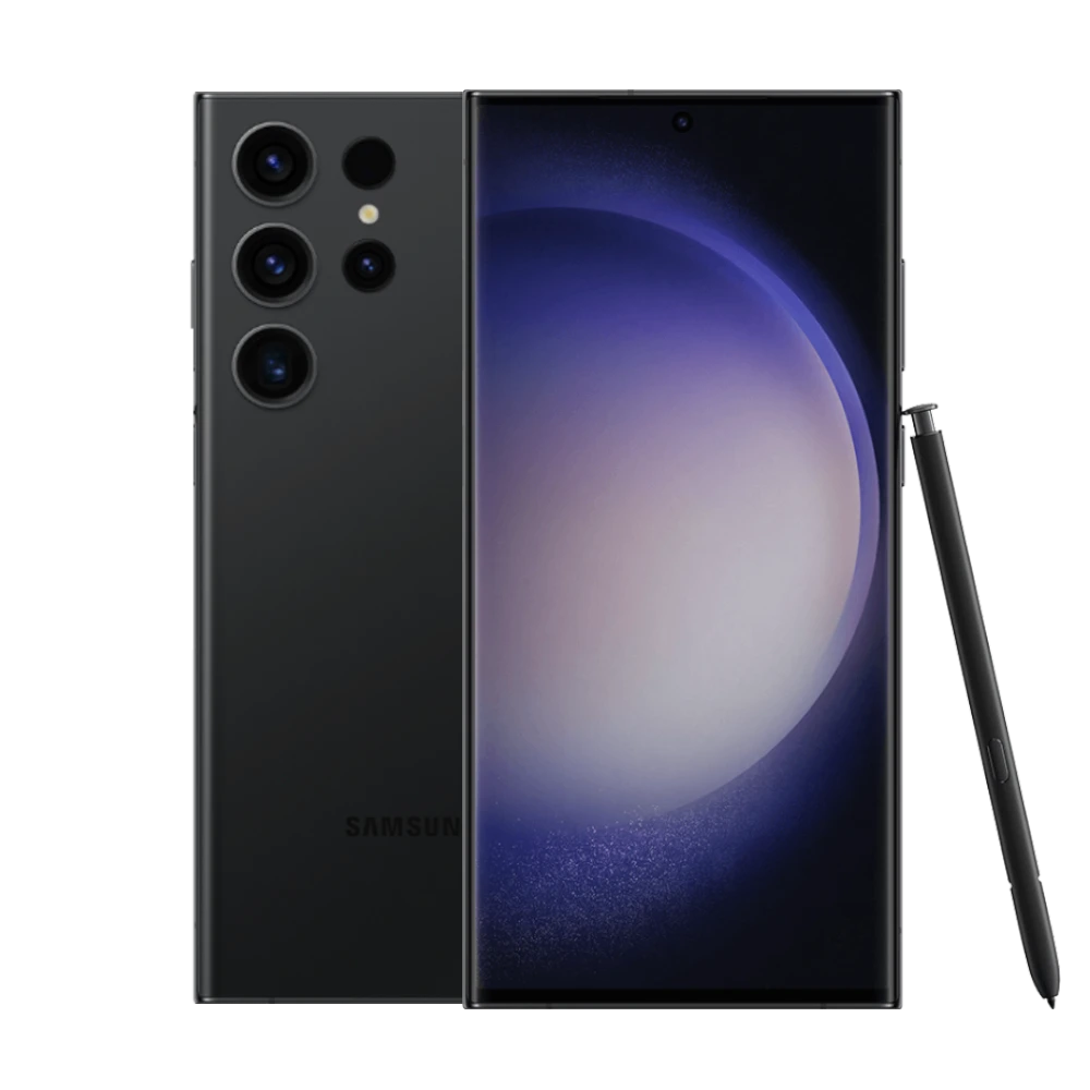 Samsung Galaxy S23 Ultra with S-Pen stylus