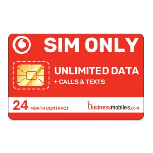 Vodafone Business SIM only Unlimited 24 month contract