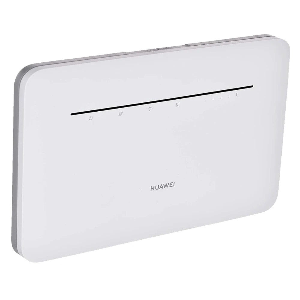 Huawei-B535-232 mobile broadband 4G router side angle shot