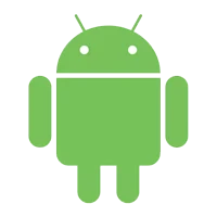 Android logo in green