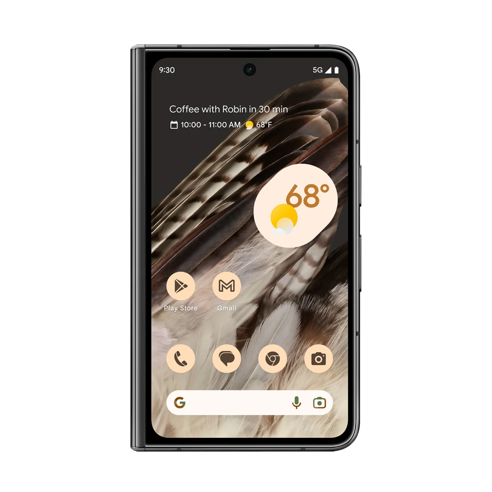 Google Pixel Fold 5G folding phone with unlocked display