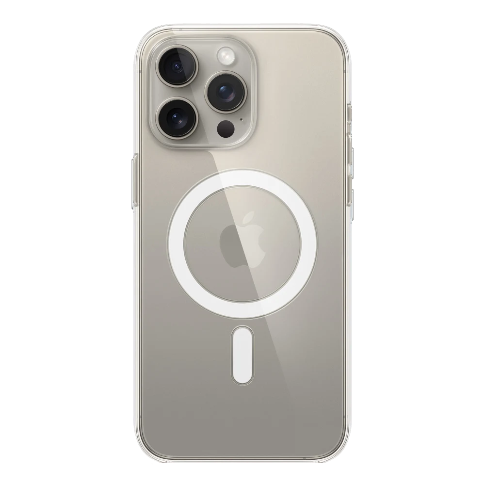 Clear Apple MagSafe case for iPhone 15 Pro Max