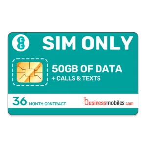 EE Business SIM only 50GB 36 month contract