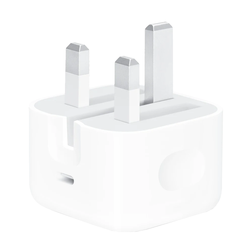 Apple charger 20" USB-C port power adapter in white