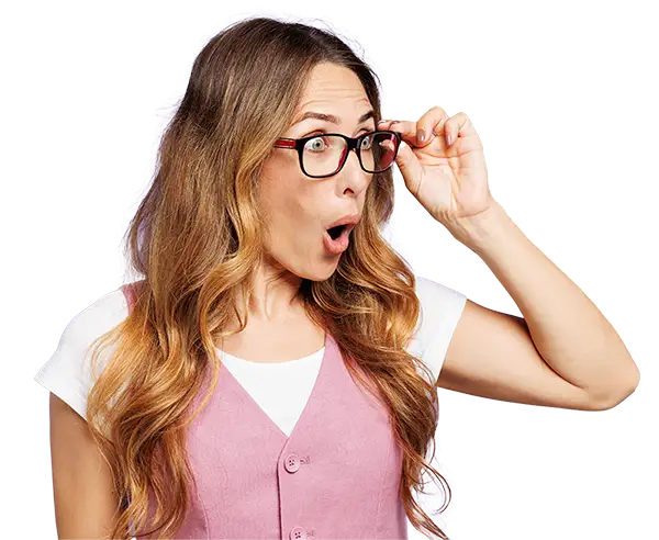 Woman Surprised