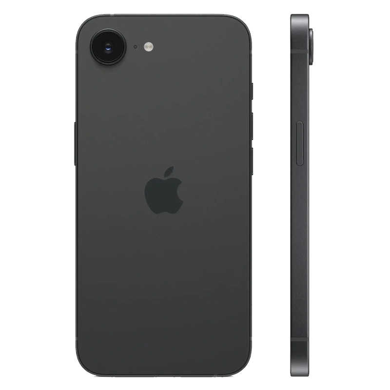 iPhone 16e black side and back business deals uk
