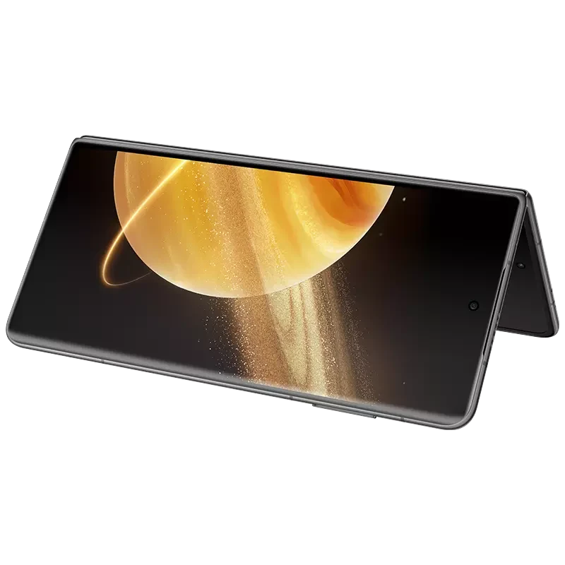 Honor Magic V3 5G folding mobile phone in Black with half folded display