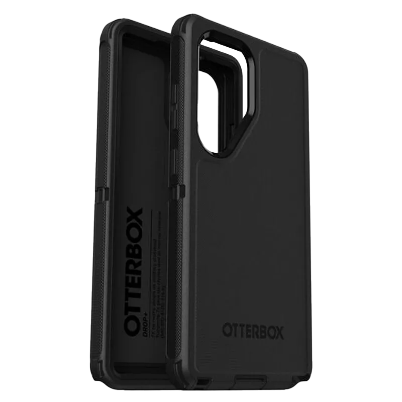 OtterBox Defender Case for Samsung Galaxy S25 Series Smartphone - Black - Drop Resistant, Damage Resistant