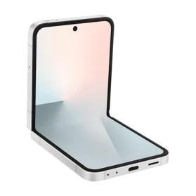 Samsung Galaxy Z Flip 7 FE in White