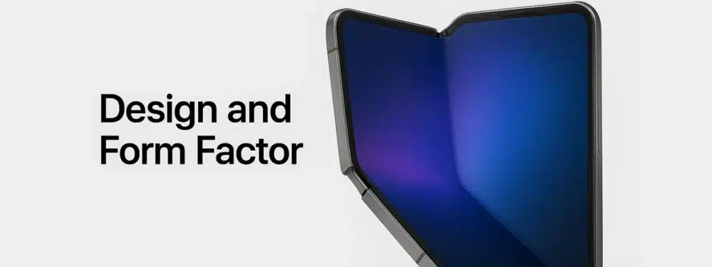 Apple Foldable iPhone concept for 2025 showcasing folding screen and other design features