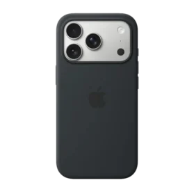Apple iPhone 17 Pro Silicone Case with MagSafe in Black
