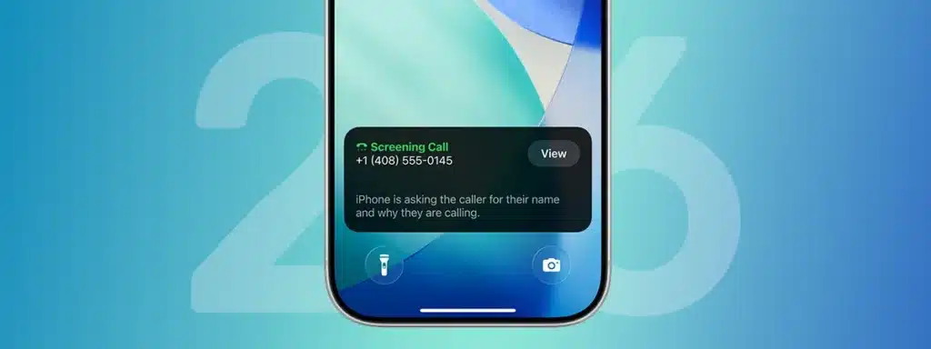 iPhone 16 uses iOS 26 call screening feature for spam protection