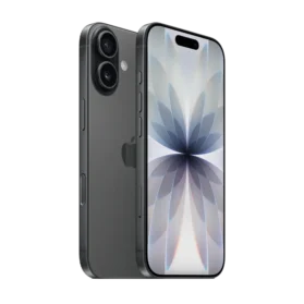 Front & rear sides of the Apple iPhone 17 in Black