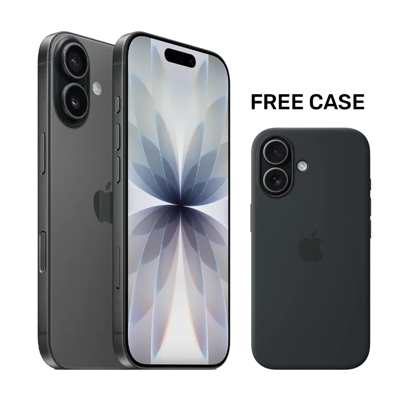iPhone 17 front and back and Apple Case